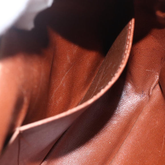 LOUIS VUITTON Monogram Compiegne 28 Clutch Bag M51845 LV Auth ka817