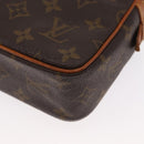 LOUIS VUITTON Monogram Compiegne 23 Clutch Bag M51847 LV Auth ka820-16