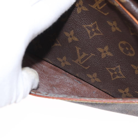 LOUIS VUITTON Monogram Compiegne 23 Clutch Bag M51847 LV Auth ka820