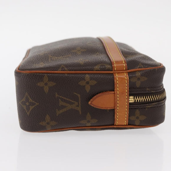 LOUIS VUITTON Monogram Compiegne 23 Clutch Bag M51847 LV Auth ka820