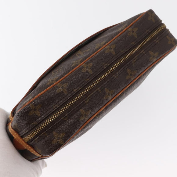 LOUIS VUITTON Monogram Compiegne 23 Clutch Bag M51847 LV Auth ka820