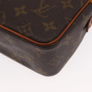 LOUIS VUITTON Monogram Compiegne 23 Clutch Bag M51847 LV Auth ka820-14