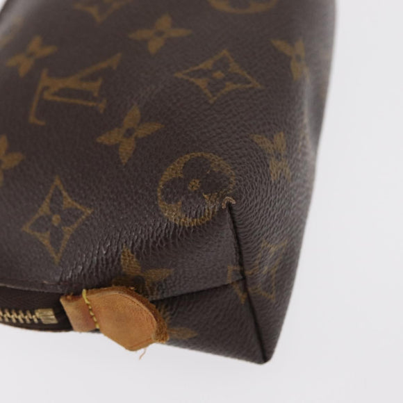 LOUIS VUITTON Monogram Pochette Cosmetic PM Pouch M43998 LV Auth ka821