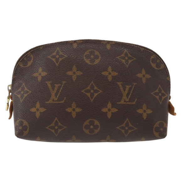 LOUIS VUITTON Monogram Pochette Cosmetic PM Pouch M43998 LV Auth ka821