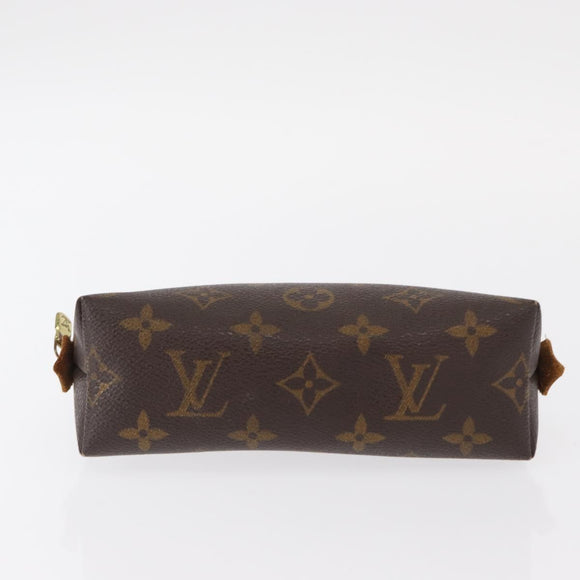 LOUIS VUITTON Monogram Pochette Cosmetic PM Pouch M43998 LV Auth ka821