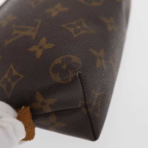 LOUIS VUITTON Monogram Pochette Cosmetic PM Pouch M43998 LV Auth ka821