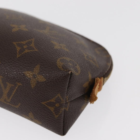 LOUIS VUITTON Monogram Pochette Cosmetic PM Pouch M43998 LV Auth ka821