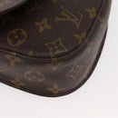 LOUIS VUITTON Monogram Saint Cloud MM Shoulder Bag M51243 LV Auth ka822-10