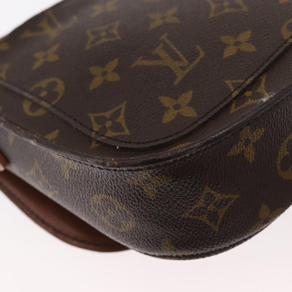 LOUIS VUITTON Monogram Saint Cloud MM Shoulder Bag M51243 LV Auth ka822