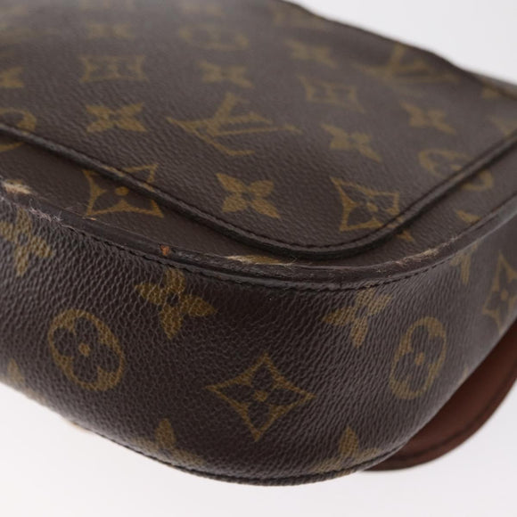 LOUIS VUITTON Monogram Saint Cloud MM Shoulder Bag M51243 LV Auth ka822