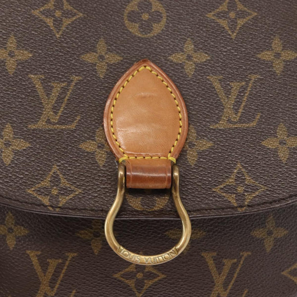 LOUIS VUITTON Monogram Saint Cloud MM Shoulder Bag M51243 LV Auth ka822