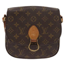 LOUIS VUITTON Monogram Saint Cloud MM Shoulder Bag M51243 LV Auth ka822-2