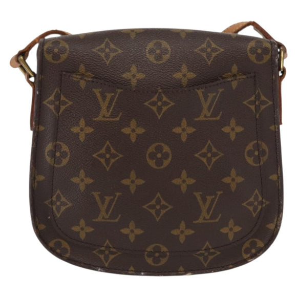 LOUIS VUITTON Monogram Saint Cloud MM Shoulder Bag M51243 LV Auth ka822