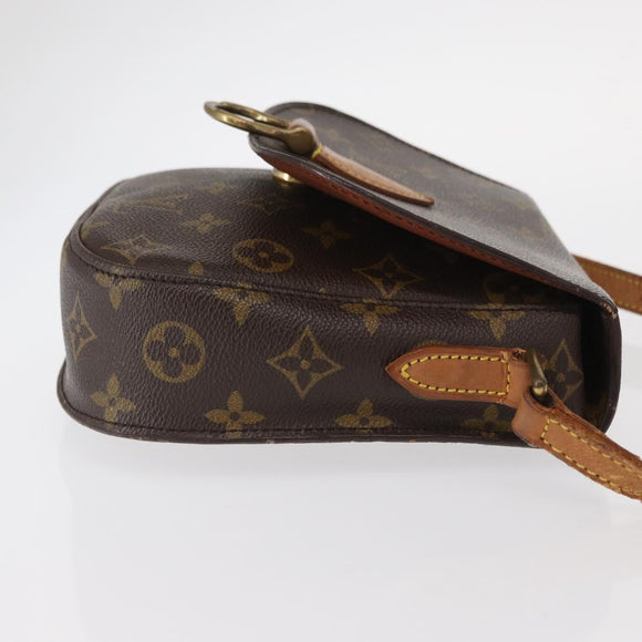 LOUIS VUITTON Monogram Saint Cloud MM Shoulder Bag M51243 LV Auth ka822