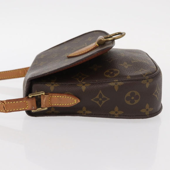 LOUIS VUITTON Monogram Saint Cloud MM Shoulder Bag M51243 LV Auth ka822