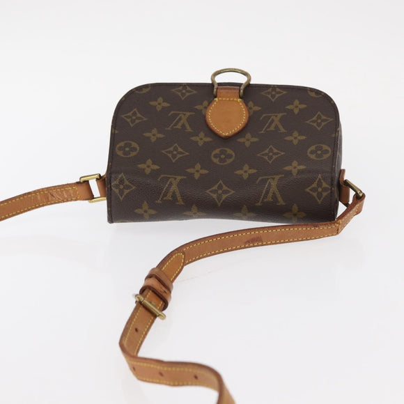 LOUIS VUITTON Monogram Saint Cloud MM Shoulder Bag M51243 LV Auth ka822