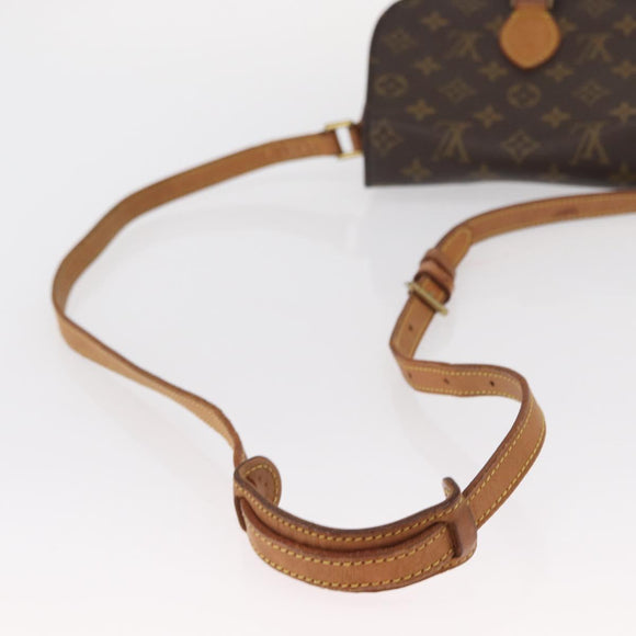 LOUIS VUITTON Monogram Saint Cloud MM Shoulder Bag M51243 LV Auth ka822