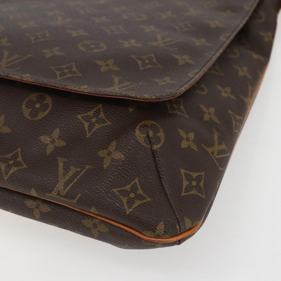 LOUIS VUITTON Monogram Musette Umhängetasche M51256 LV Auth ka824