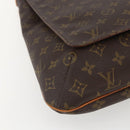 LOUIS VUITTON Monogram Musette Umhängetasche M51256 LV Auth ka824-14