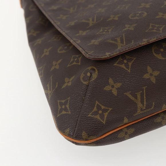 LOUIS VUITTON Monogram Musette Umhängetasche M51256 LV Auth ka824
