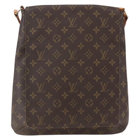 LOUIS VUITTON Monogram Musette Umhängetasche M51256 LV Auth ka824
