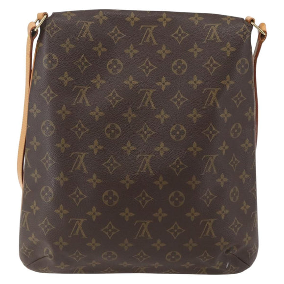 LOUIS VUITTON Monogram Musette Umhängetasche M51256 LV Auth ka824