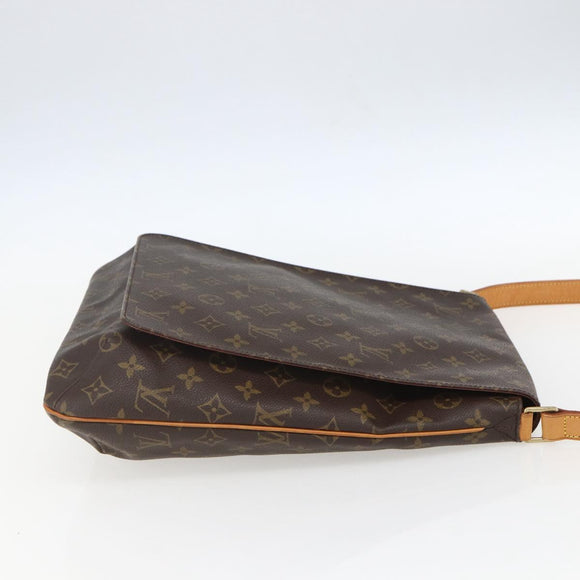 LOUIS VUITTON Monogram Musette Umhängetasche M51256 LV Auth ka824