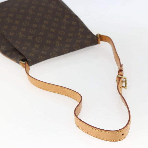 LOUIS VUITTON Monogram Musette Shoulder Bag M51256 LV Auth ka824
