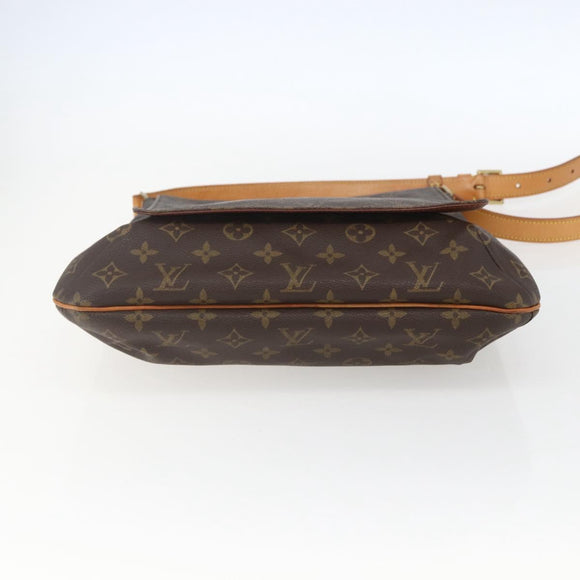 LOUIS VUITTON Monogram Musette Umhängetasche M51256 LV Auth ka824