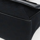 GUCCI GG Canvas Shoulder Bag Black Silver 019 0375 Auth ka825-10