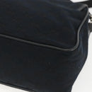 GUCCI GG Canvas Shoulder Bag Black Silver 019 0375 Auth ka825-12