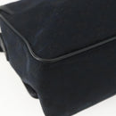 GUCCI GG Canvas Shoulder Bag Black Silver 019 0375 Auth ka825-13