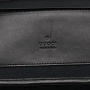 GUCCI GG Canvas Shoulder Bag Black Silver 019 0375 Auth ka825-14