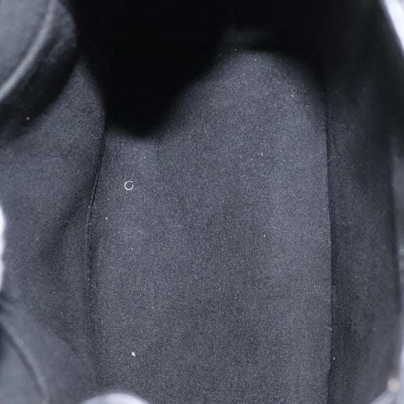 LOUIS VUITTON Floral Print Rock Me Backpack Leather Black M54848 Auth ka827M