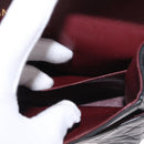 CHANEL Chain Matelasse 25 Shoulder Bag Lamb Skin Black Gold CC Auth ka829SAV-25