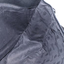 GUCCI GG implementation Bag Coated Canvas Black Silver 201725 Auth ka831-20