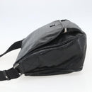 GUCCI GG implementation Bag Coated Canvas Black Silver 201725 Auth ka831-3