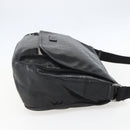 GUCCI GG implementation Bag Coated Canvas Black Silver 201725 Auth ka831-4