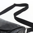 GUCCI GG implementation Bag Coated Canvas Black Silver 201725 Auth ka831-8