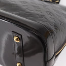 LOUIS VUITTON Monogram Vernis Alma MM Hand Bag Amarante M90024 LV Auth ka836-11