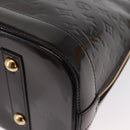 LOUIS VUITTON Monogram Vernis Alma MM Hand Bag Amarante M90024 LV Auth ka836-13
