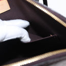 LOUIS VUITTON Monogram Vernis Alma MM Hand Bag Amarante M90024 LV Auth ka836-20