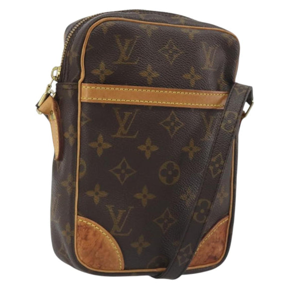 LOUIS VUITTON Monogram Danube Umhängetasche M45266 LV Auth ka839