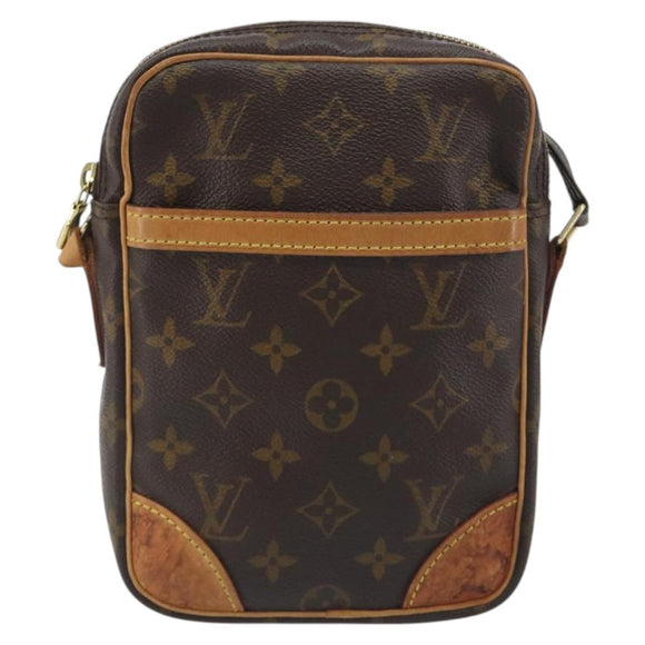 LOUIS VUITTON Monogram Danube Umhängetasche M45266 LV Auth ka839