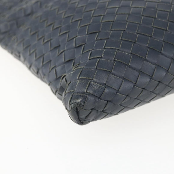 BOTTEGA VENETA INTRECCIATO Umhängetasche Leder Navy Auth ka844