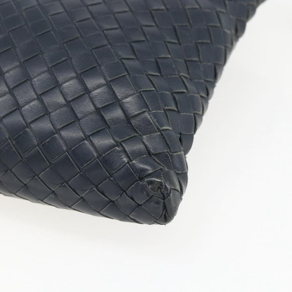 BOTTEGA VENETA INTRECCIATO Umhängetasche Leder Navy Auth ka844