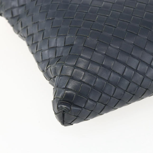 BOTTEGA VENETA INTRECCIATO Umhängetasche Leder Navy Auth ka844