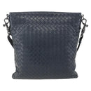 BOTTEGA VENETA INTRECCIATO Umhängetasche Leder Navy Auth ka844-13