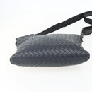 BOTTEGA VENETA INTRECCIATO Umhängetasche Leder Navy Auth ka844-5