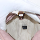 GUCCI Micro GG Canvas Guccissima Bamboo Bag Leather Pink Gold 309538 Auth ka845V-19
